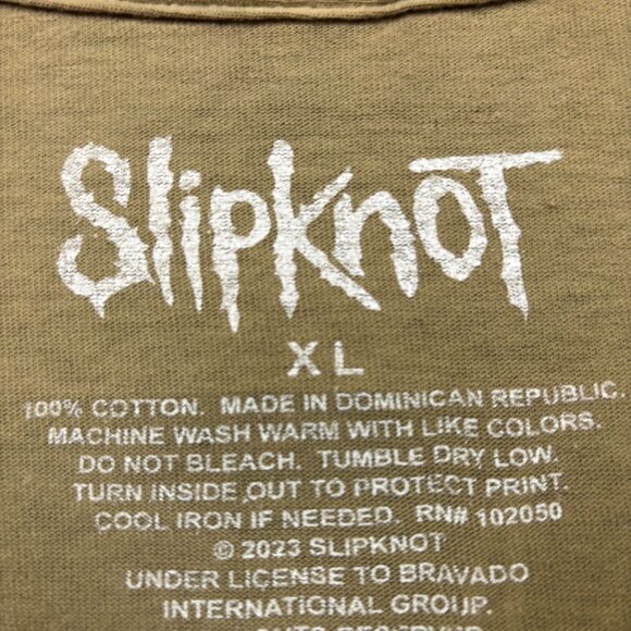 Slipknot Split Dye Angel Rock T-shirt size extra large - Picture 4 of 4